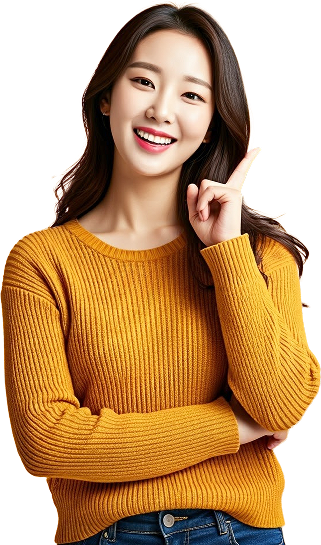 Woman smiling